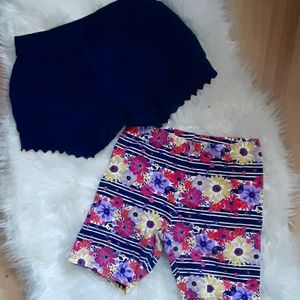 Girl's sz 7/8 Shorts Bundle